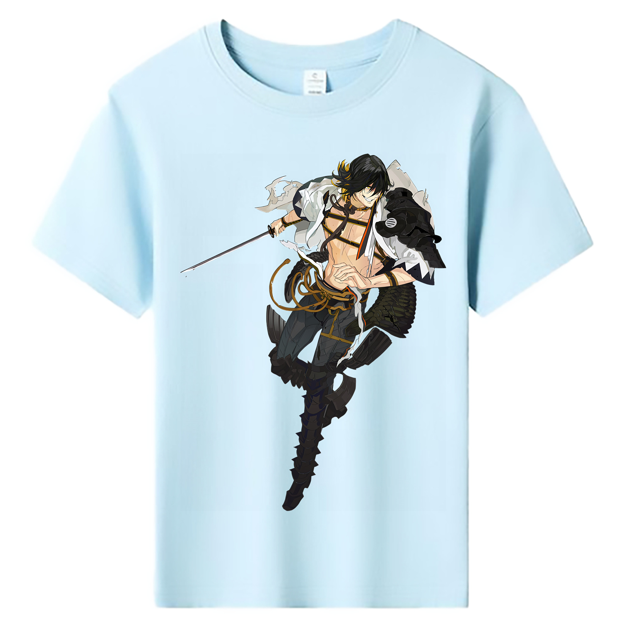 （画像用） 刀剣乱舞 Touken Ranbu 綿100％キッズTシャツ（フロントプリント）